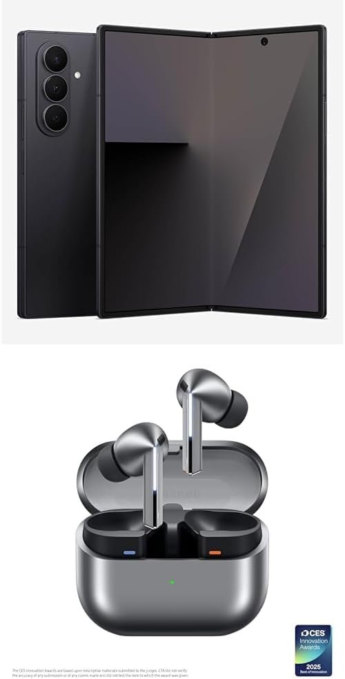 Samsung Teléfono celular Galaxy Z Fold7, teléfono inteligente AI de 256 GB, Android desbloqueado, ediciones de fotos AI, pantalla grande, batería de larga duración, 2025, 1 año de garantía del - Imagen 46