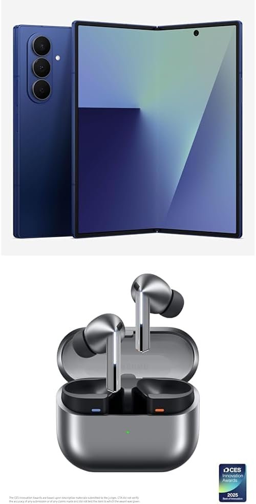 Samsung Teléfono celular Galaxy Z Fold7, teléfono inteligente AI de 256 GB, Android desbloqueado, ediciones de fotos AI, pantalla grande, batería de larga duración, 2025, 1 año de garantía del - Imagen 47