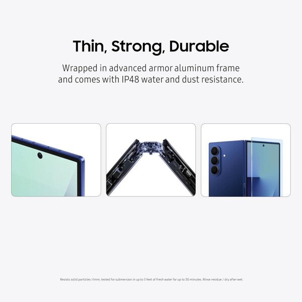 Samsung Teléfono celular Galaxy Z Fold7, teléfono inteligente AI de 256 GB, Android desbloqueado, ediciones de fotos AI, pantalla grande, batería de larga duración, 2025, 1 año de garantía del - Imagen 55