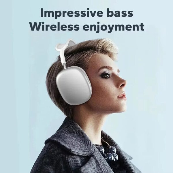 Auriculares inalámbricos Bluetooth P9 para deportes al aire libre, juegos, micrófono y cancelación de ruido. - Imagen 2