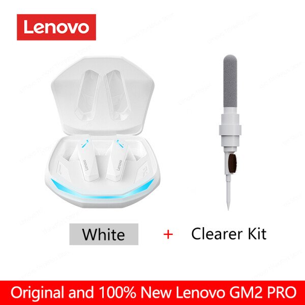 Auriculares inalámbricos Lenovo GM2 Pro originales con Bluetooth 5.3 para juegos, baja latencia, llamadas HD, modo dual y micrófono. - Imagen 10