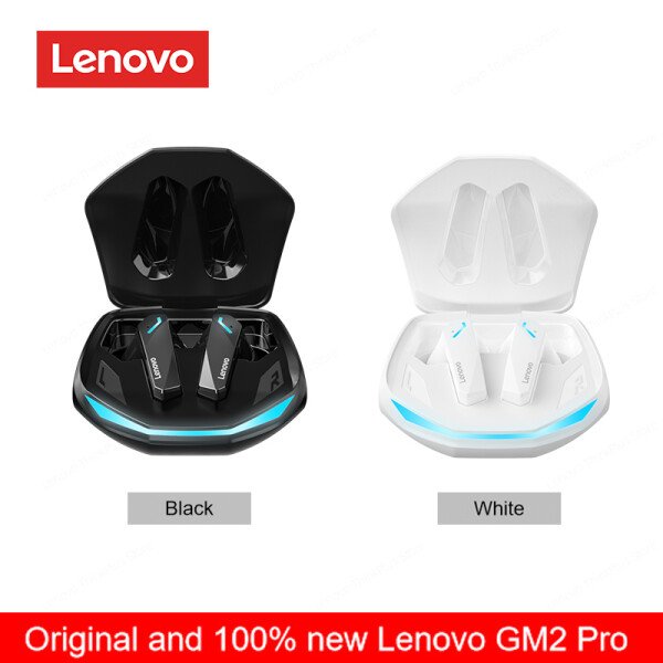 Auriculares inalámbricos Lenovo GM2 Pro originales con Bluetooth 5.3 para juegos, baja latencia, llamadas HD, modo dual y micrófono. - Imagen 11