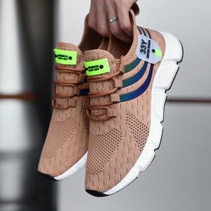 Zapatillas deportivas informales de verano para hombre, transpirables, ligeras, de malla, para correr al aire libre, deportivas, para caminar