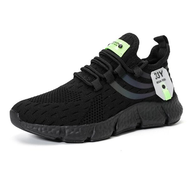 Zapatillas deportivas informales de verano para hombre, transpirables, ligeras, de malla, para correr al aire libre, deportivas, para caminar - Imagen 9