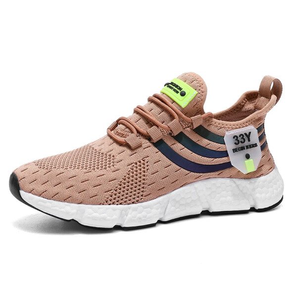 Zapatillas deportivas informales de verano para hombre, transpirables, ligeras, de malla, para correr al aire libre, deportivas, para caminar - Imagen 11