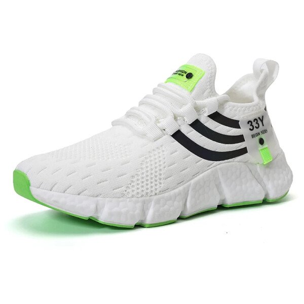 Zapatillas deportivas informales de verano para hombre, transpirables, ligeras, de malla, para correr al aire libre, deportivas, para caminar - Imagen 13