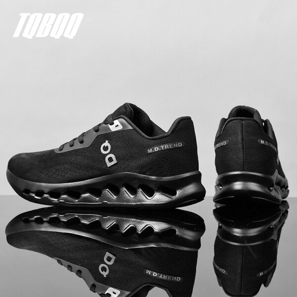 Zapatillas de running con amortiguación para hombre, retorno de energía, tejido transpirable, soporte de arco, absorción de impactos, zapatillas informales para maratón y mujer - Imagen 2