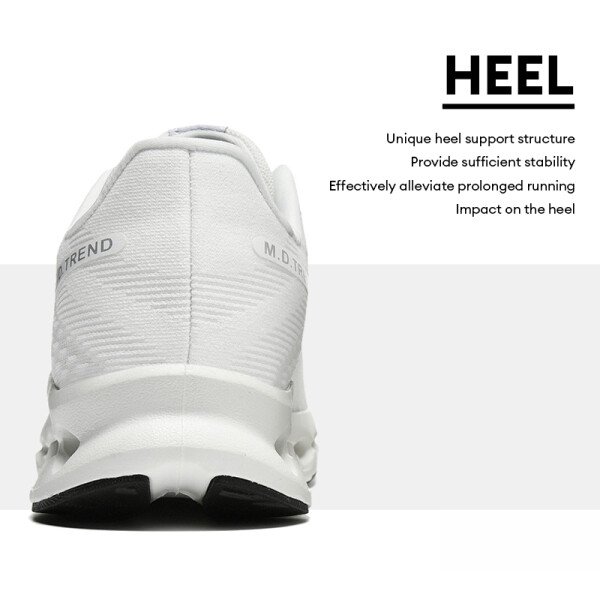 Zapatillas de running con amortiguación para hombre, retorno de energía, tejido transpirable, soporte de arco, absorción de impactos, zapatillas informales para maratón y mujer - Imagen 5