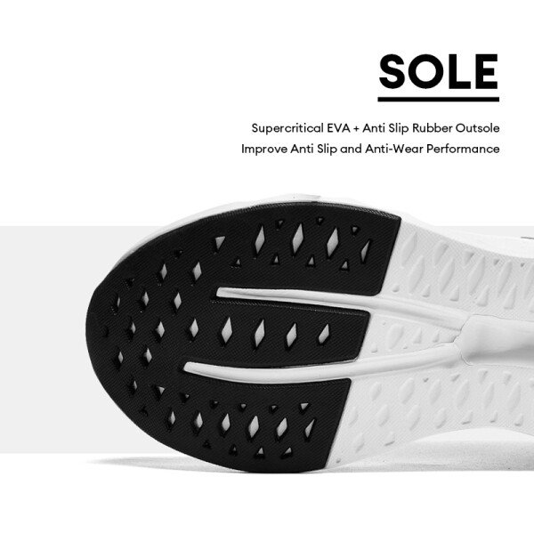 Zapatillas de running con amortiguación para hombre, retorno de energía, tejido transpirable, soporte de arco, absorción de impactos, zapatillas informales para maratón y mujer - Imagen 6