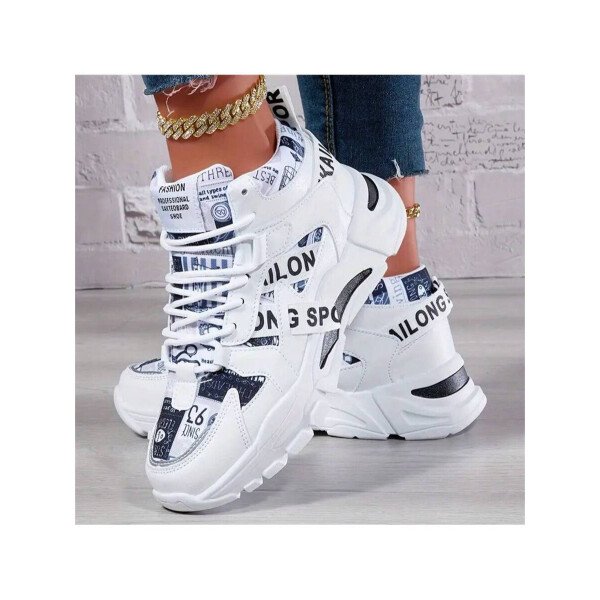 Zapatillas deportivas gruesas para mujer con moda casual, cómodas, ligeras y adecuadas para deportes al aire libre - Imagen 8