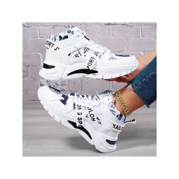 Zapatillas deportivas gruesas para mujer con moda casual, cómodas, ligeras y adecuadas para deportes al aire libre - Imagen 10