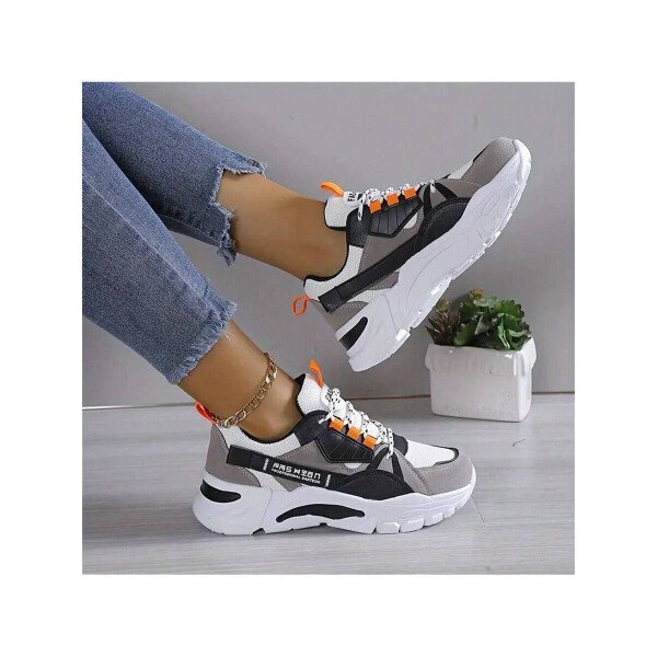 Zapatillas deportivas gruesas para mujer con moda casual, cómodas, ligeras y adecuadas para deportes al aire libre - Imagen 15