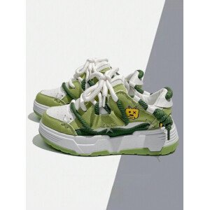 Nuevos zapatos deportivos de mujer para primavera y otoño, versátiles y con estilo callejero, zapatillas de moda simples y cómodas
