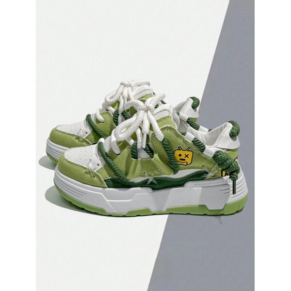 Nuevos zapatos deportivos de mujer para primavera y otoño, versátiles y con estilo callejero, zapatillas de moda simples y cómodas - Imagen 11
