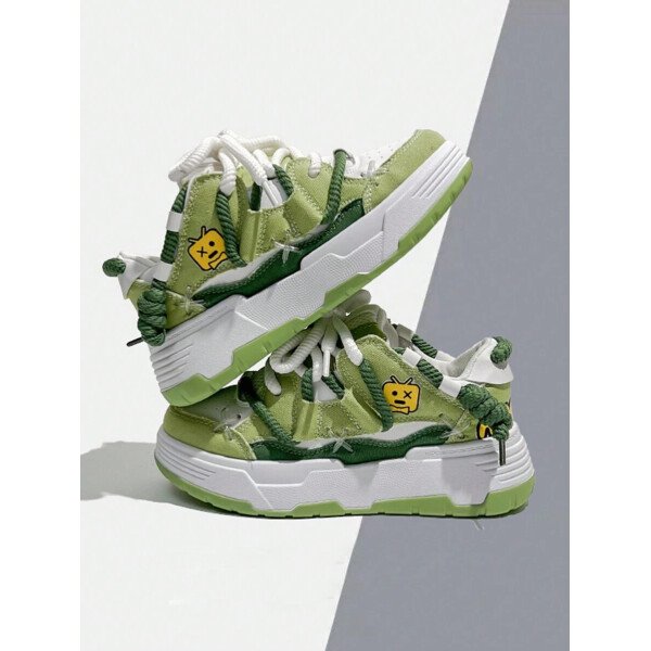 Nuevos zapatos deportivos de mujer para primavera y otoño, versátiles y con estilo callejero, zapatillas de moda simples y cómodas - Imagen 12