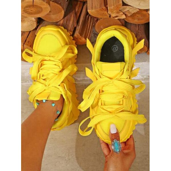 Zapatos casuales cómodos y de moda para otoño/invierno. Adecuados para la ciudad, el transporte, el ejercicio o los viajes. De punta redonda, bajo empeine, con bloques de color, versátiles y perfectos para regalar como zapatos deportivos para mujer, zapatillas para mujer