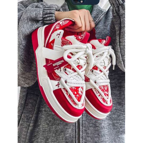 Zapatillas deportivas ligeras y transpirables de estilo casual con suela gruesa, versátiles para hombre