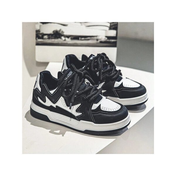 Zapatillas deportivas ligeras y transpirables de estilo casual con suela gruesa, versátiles para hombre - Imagen 8