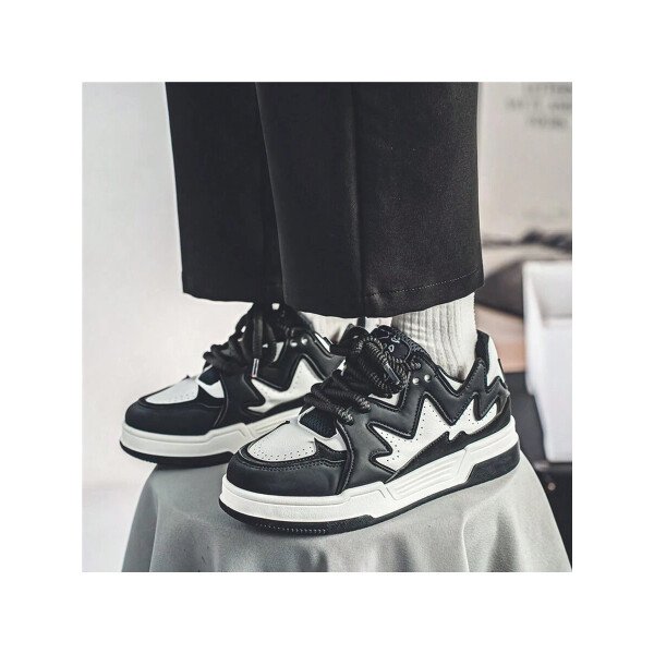 Zapatillas deportivas ligeras y transpirables de estilo casual con suela gruesa, versátiles para hombre - Imagen 10