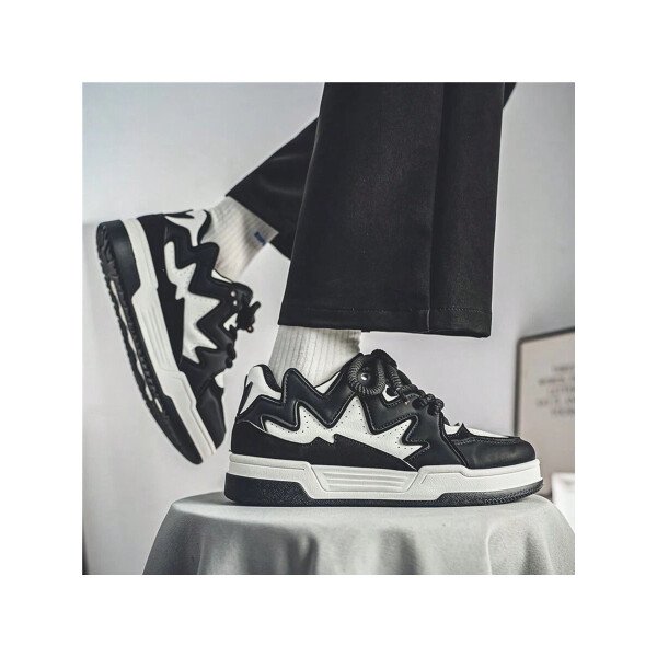 Zapatillas deportivas ligeras y transpirables de estilo casual con suela gruesa, versátiles para hombre - Imagen 11