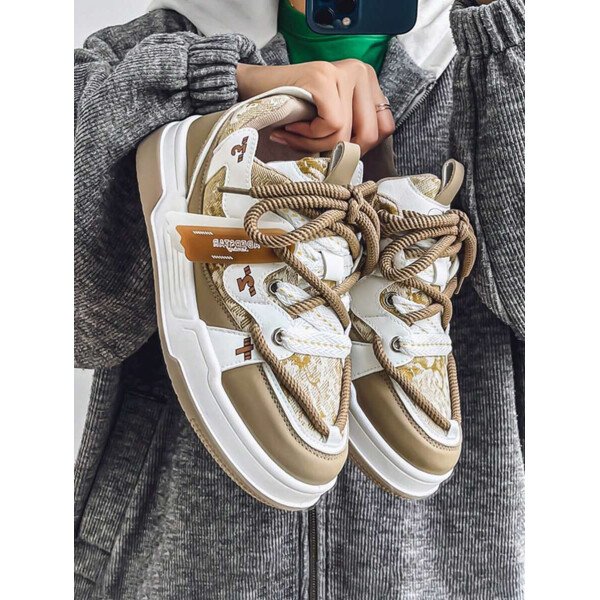 Zapatillas deportivas ligeras y transpirables de estilo casual con suela gruesa, versátiles para hombre - Imagen 14
