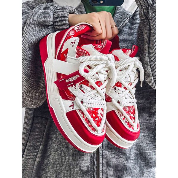 Zapatillas deportivas ligeras y transpirables de estilo casual con suela gruesa, versátiles para hombre - Imagen 20