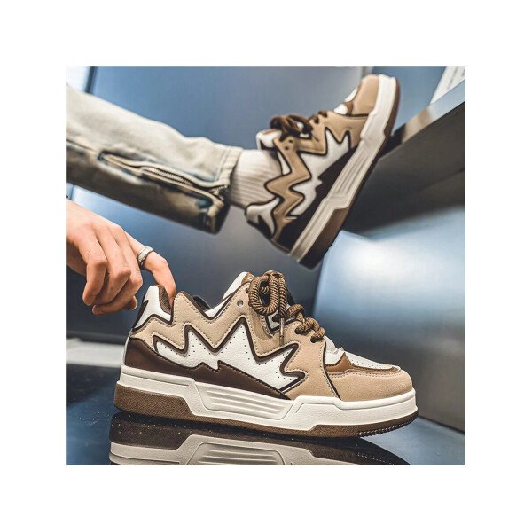 Zapatillas deportivas ligeras y transpirables de estilo casual con suela gruesa, versátiles para hombre - Imagen 27
