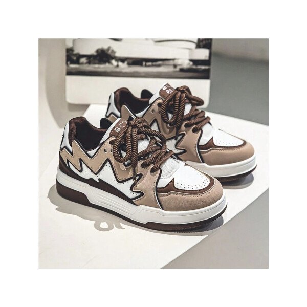 Zapatillas deportivas ligeras y transpirables de estilo casual con suela gruesa, versátiles para hombre - Imagen 28