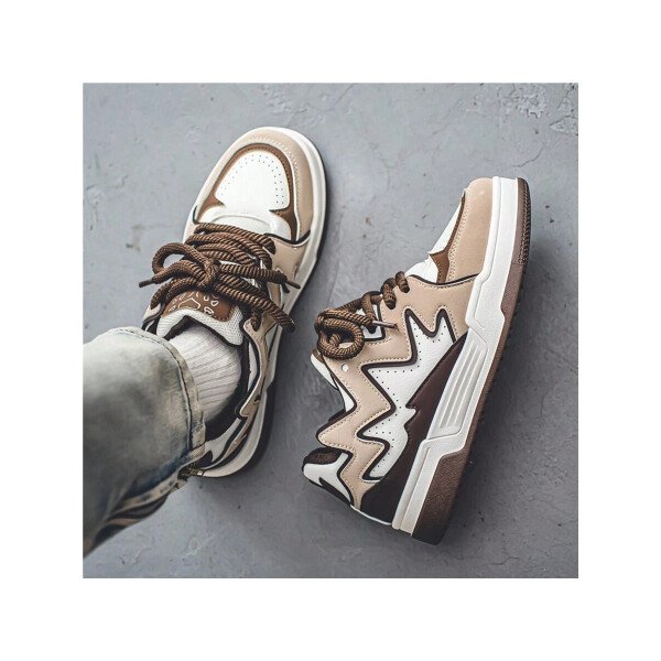 Zapatillas deportivas ligeras y transpirables de estilo casual con suela gruesa, versátiles para hombre - Imagen 31