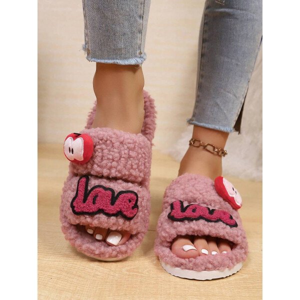 Zapatillas de casa de mujer de peluche, zapatillas de oso, zapatillas negras, zapatillas lindas, zapatillas , zapatillas de suela fina de EVA, zapatillas ligeras, zapatillas de suela suave, zapatillas mudas, zapatillas para suelos de madera, zapatillas de dormitorio, zapatillas de interior, zapatillas de hogar, zapatillas de patio, zapatillas de oficina, zapatillas de hotel, zapatillas de alfombra, zapatillas de dibujos animados, zapatillas esponjosas, zapatillas de mujer - Imagen 58
