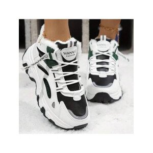 Zapatos de invierno para mujer, con acolchado grueso y forro polar, botas de nieve deportivas de algodón de caña alta, impermeables y resistentes al frío.