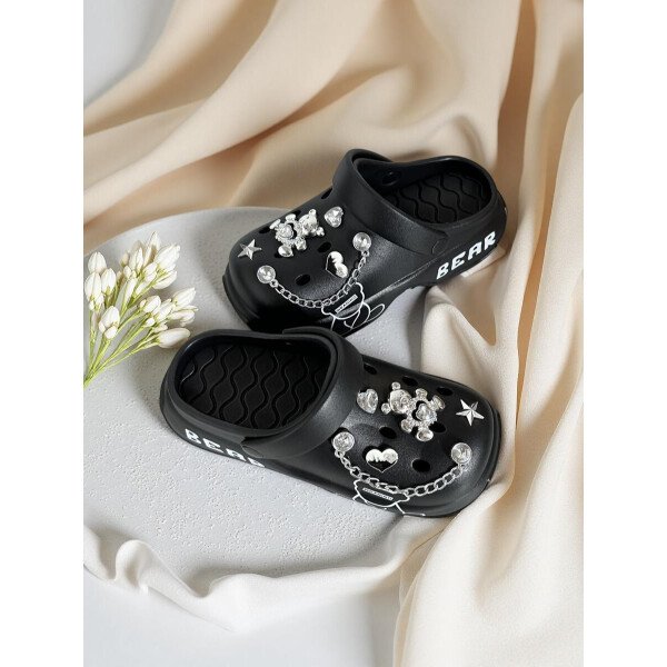 Sandalias con plataforma casuales y lindas para mujer, zapatos versátiles y cómodos de slip-on para usar dentro y fuera de la casa de manera elegante - Imagen 21