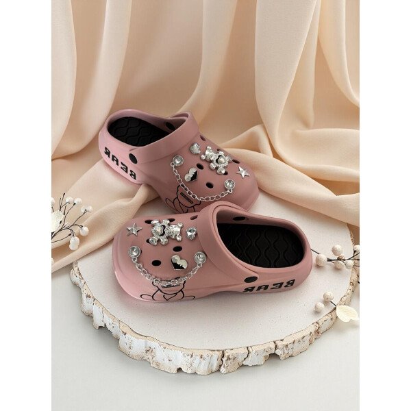 Sandalias con plataforma casuales y lindas para mujer, zapatos versátiles y cómodos de slip-on para usar dentro y fuera de la casa de manera elegante - Imagen 27