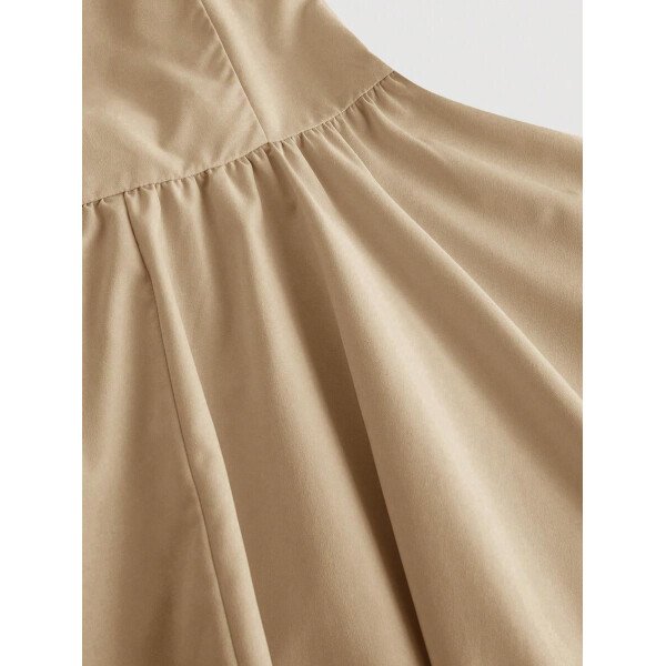 Vestido negro romántico con espalda descubierta y lazo, adecuado para citas, fiestas, vacaciones, té y cumpleaños - Imagen 25