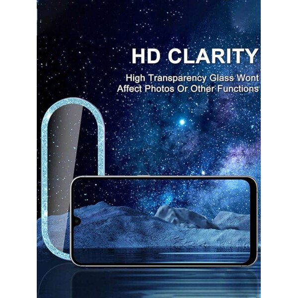 1 pieza Película protectora de lente para cámara A26/A36/A56, tapa de lente de vidrio templado con anillo de metal individual, [Fuerte adsorción] Cubierta de lente transparente antiarañazos y de alta definición, protector de cámara de 9H de alta definición, fácil instalación Express aplicable a protector de lente diario, de oficina y del hogar, cubierta de cámara de teléfono a prueba de agua, a prueba de golpes, antiarañazos y antihuellas dactilares de cobertura completa - Imagen 6