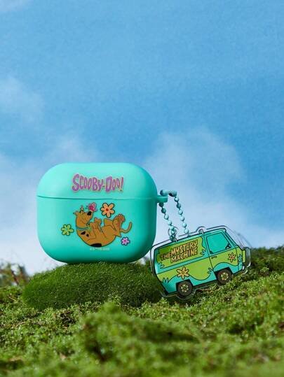 SCOOBY-DOO Estuche lindo con estampado de perro para auriculares