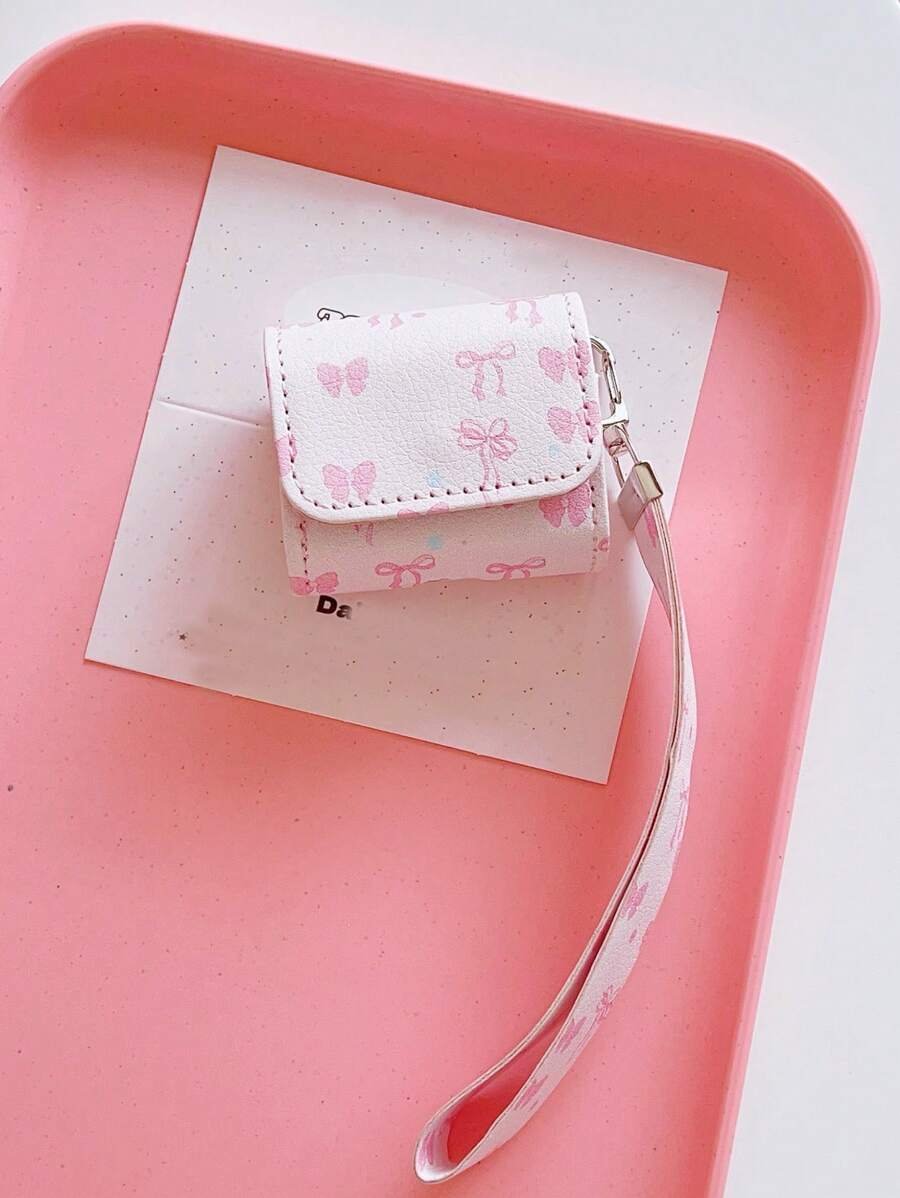 Funda protectora con lazo en forma de corazón rosa para Apple 4, tapa abatible para Pro 2, 1/3, funda para el Body completo - Imagen 4