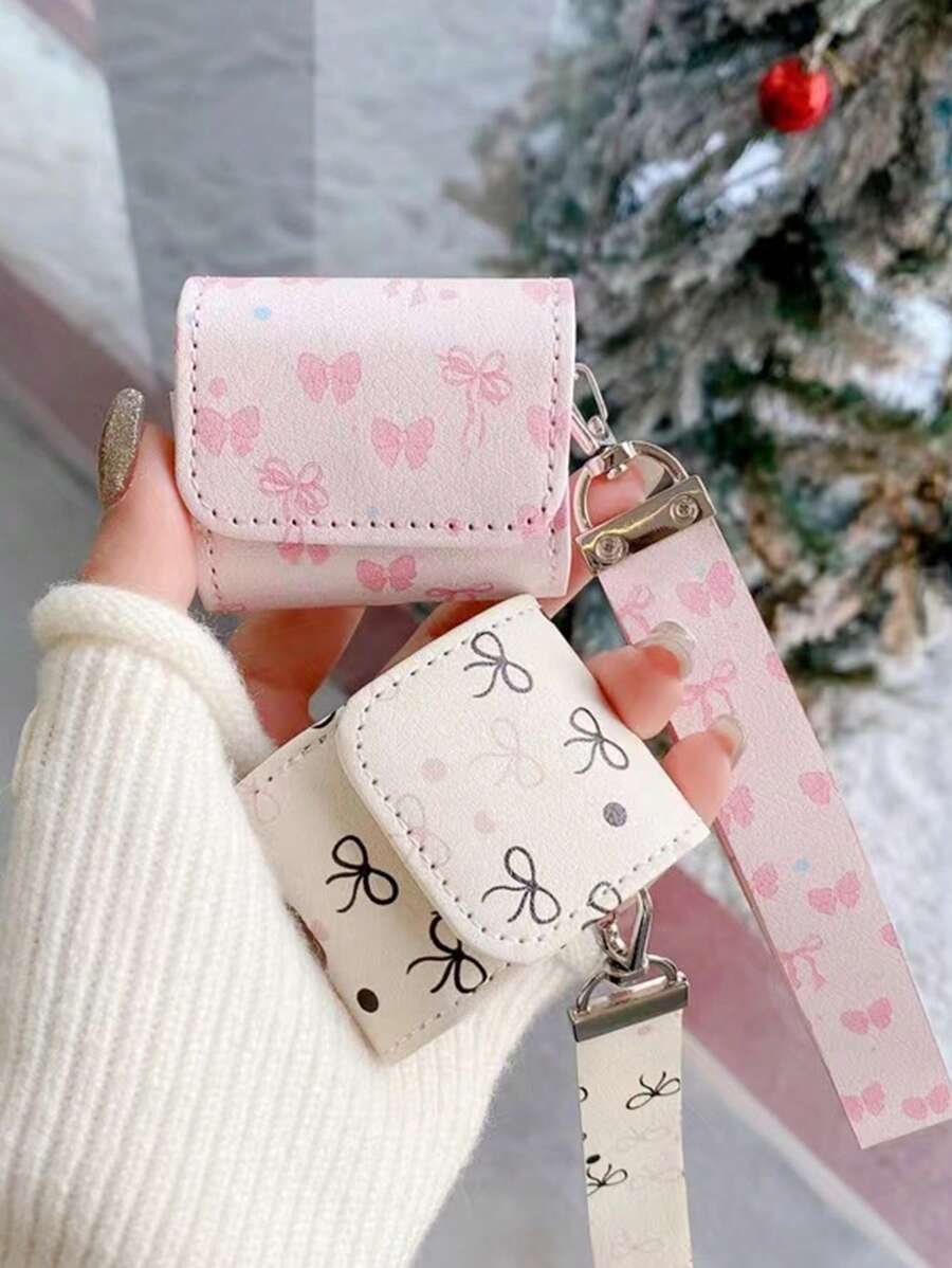 Funda protectora con lazo en forma de corazón rosa para Apple 4, tapa abatible para Pro 2, 1/3, funda para el Body completo - Imagen 7