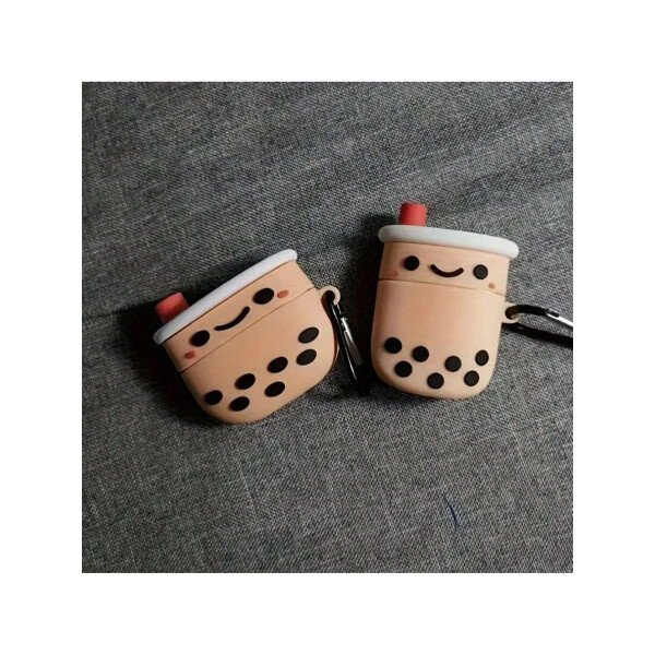 Estuche de silicona para AirPods 1/2 Pro y AirPod 3 con diseño de taza de té con leche de dibujos animados 3D - ¡Perfecto! - Imagen 12