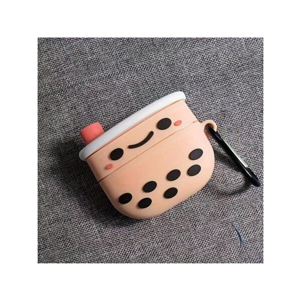 Estuche de silicona para AirPods 1/2 Pro y AirPod 3 con diseño de taza de té con leche de dibujos animados 3D - ¡Perfecto! - Imagen 14