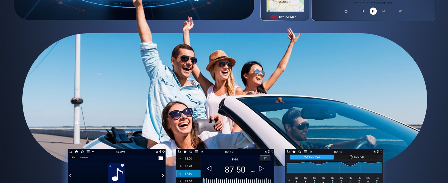 FM/RDS Radio and Bluetooth