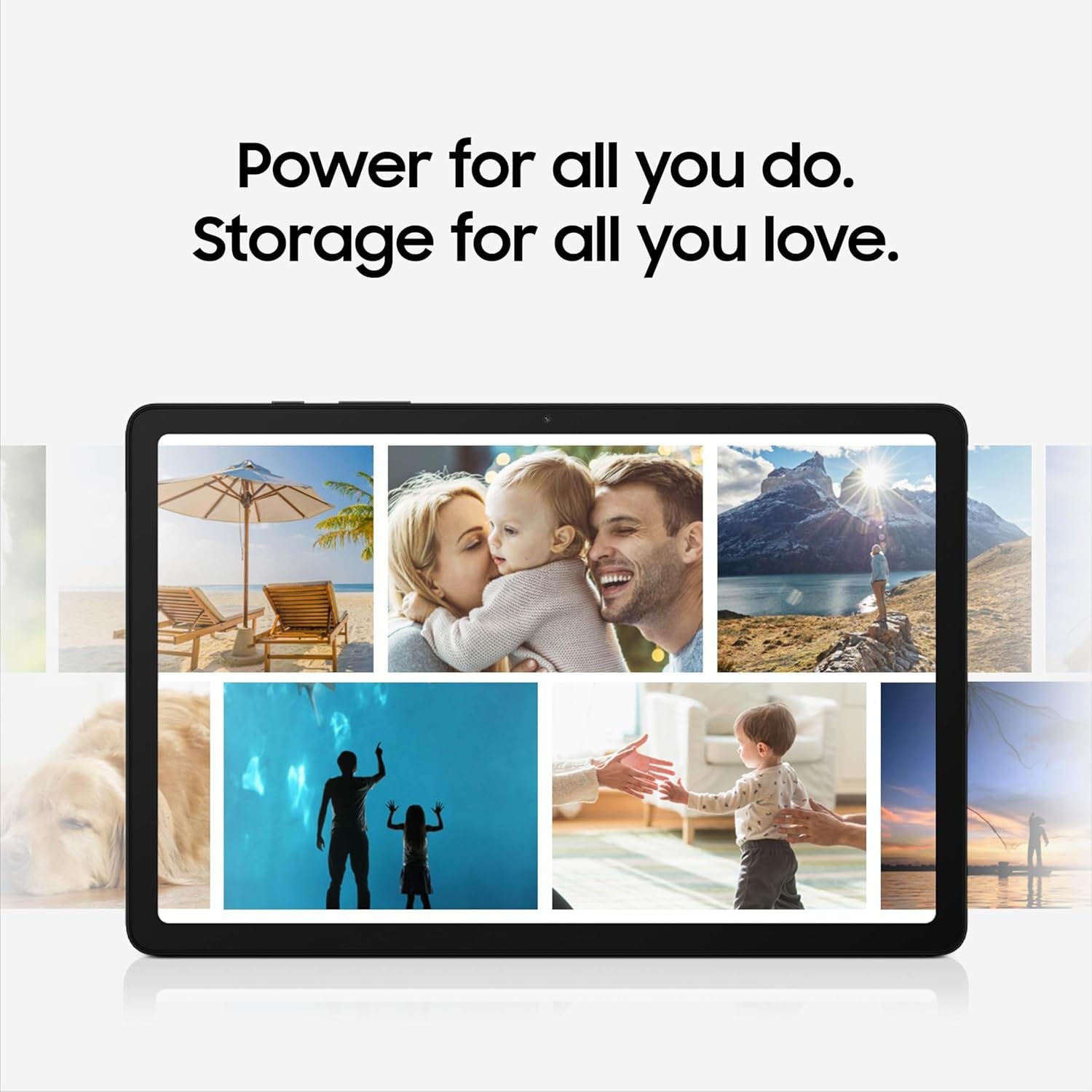 Samsung Galaxy Tab A9+ Tablet Android de 11 pulgadas y 64 GB, pantalla grande, altavoces cuádruples, chipset mejorado, pantalla de múltiples ventanas, diseño delgado, ligero, duradero, versión - Imagen 5