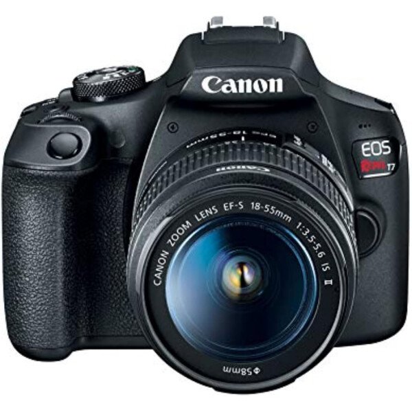 Canon EOS Rebel T7 Cámara DSLR con lente de 18-55mm | Wi-Fi integrado | Sensor CMOS de 24.1 MP | Procesador de imagen DIGIC 4+ y videos Full HD - Imagen 2