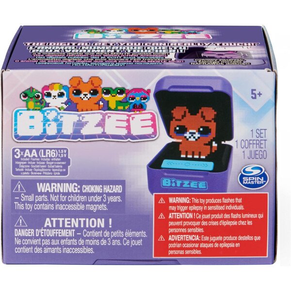 Mascota digital interactiva con estuche con 15 animales en el interior, mascotas electrónicas virtuales reaccionan al tacto, juguetes para niños para niñas y niños - Imagen 9
