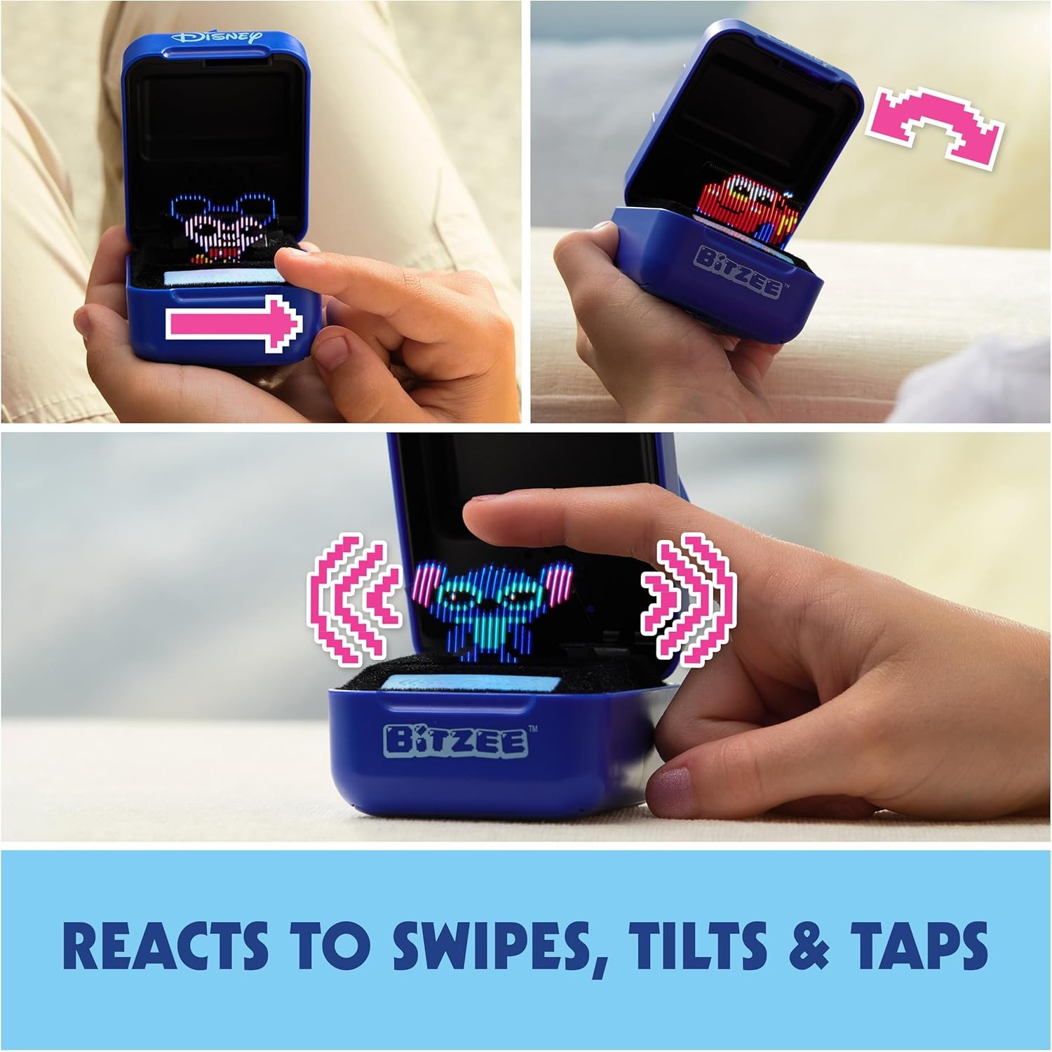 Mascota digital interactiva con estuche con 15 animales en el interior, mascotas electrónicas virtuales reaccionan al tacto, juguetes para niños para niñas y niños - Imagen 29