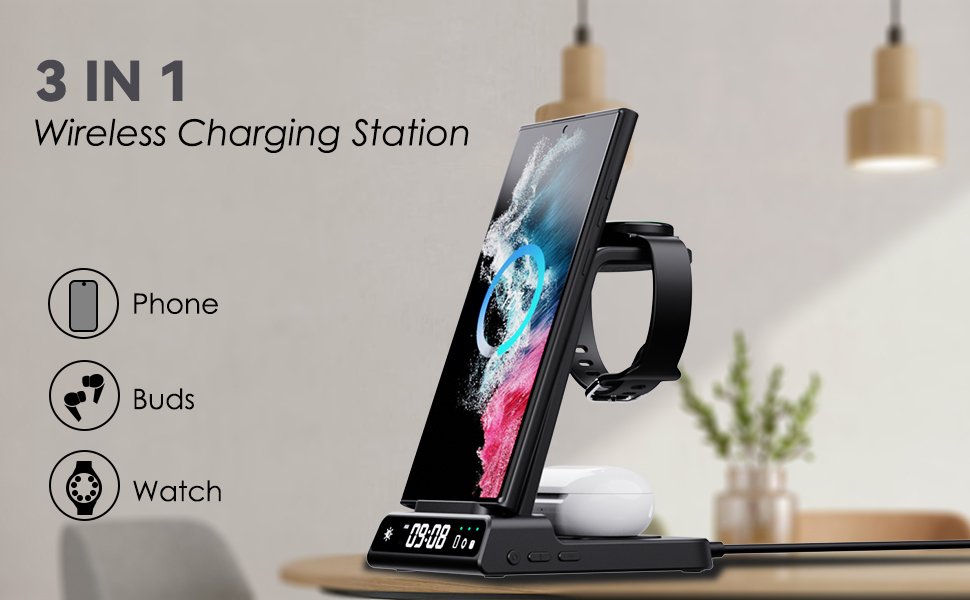 Samsung watch and phone charger