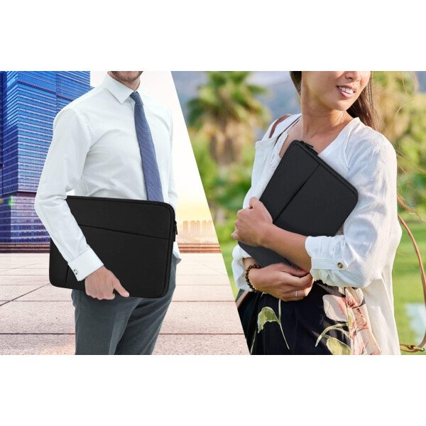 Funda protectora para portátil de 14 pulgadas, funda protectora suave acolchada para computadora portátil, funda duradera compatible con MacBook HP Lenovo Dell ASUS Acer Chromebook de 14 pulgadas, - Imagen 27