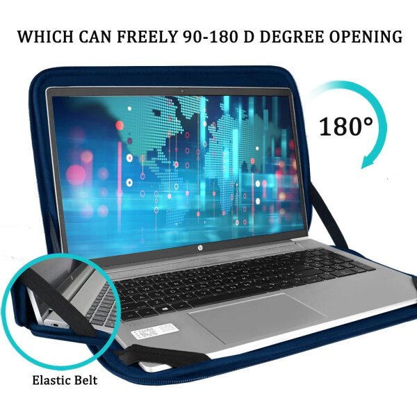 Funda protectora para portátil de 14 pulgadas, funda protectora suave acolchada para computadora portátil, funda duradera compatible con MacBook HP Lenovo Dell ASUS Acer Chromebook de 14 pulgadas, - Imagen 29