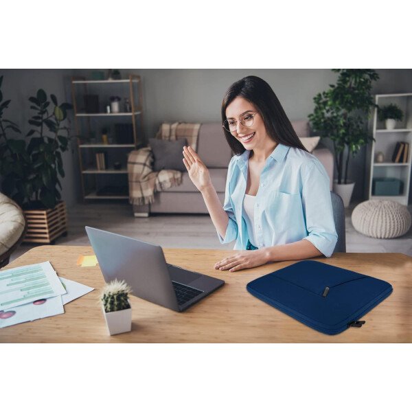 Funda protectora para portátil de 14 pulgadas, funda protectora suave acolchada para computadora portátil, funda duradera compatible con MacBook HP Lenovo Dell ASUS Acer Chromebook de 14 pulgadas, - Imagen 33