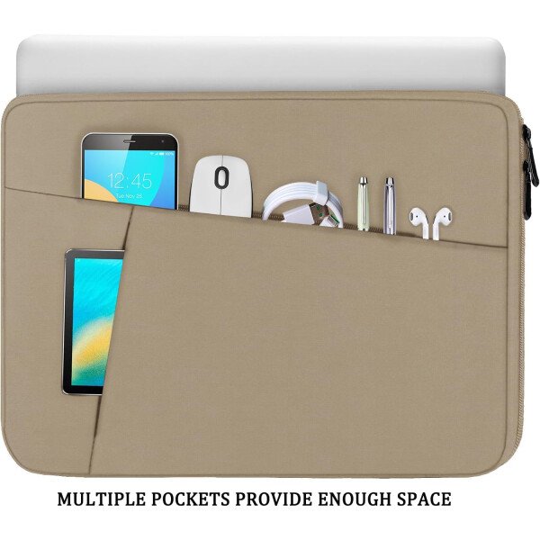 Funda protectora para portátil de 14 pulgadas, funda protectora suave acolchada para computadora portátil, funda duradera compatible con MacBook HP Lenovo Dell ASUS Acer Chromebook de 14 pulgadas, - Imagen 37